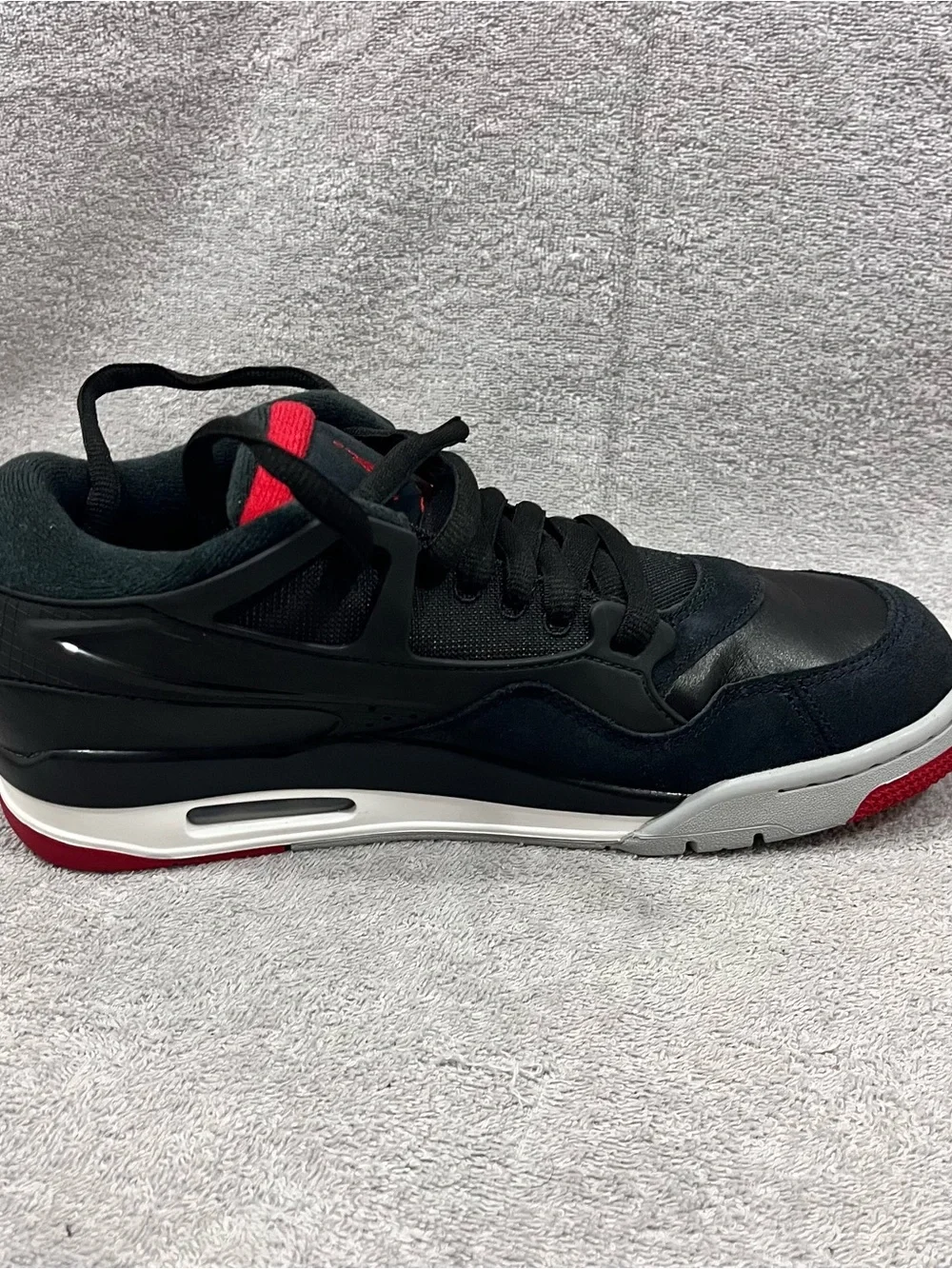 Nike Air Jordan 4 RM Bred Men's Size 11 Sneakers FQ7939-061 Half Box